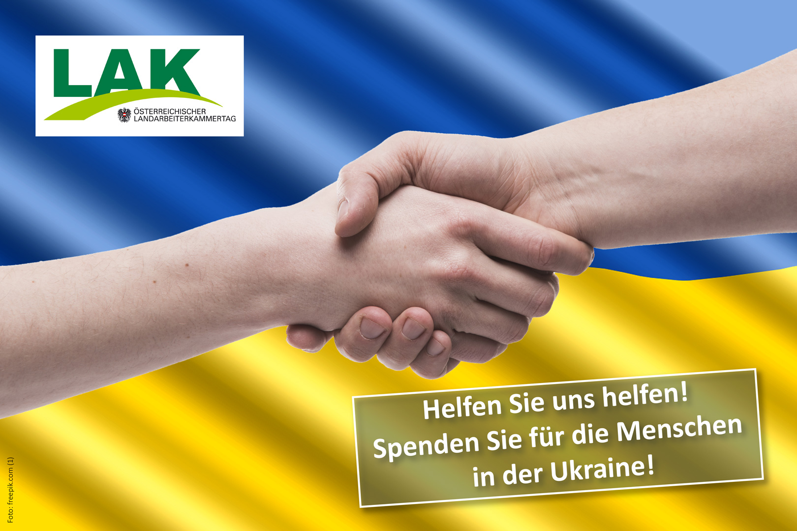 Spendenaufruf Für Die Ukraine: Helfen Sie Uns! | LAK